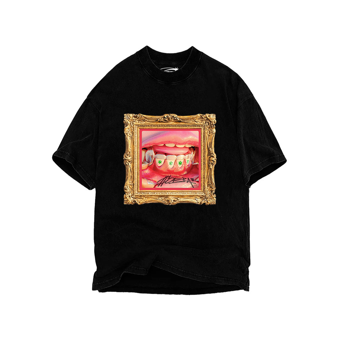 YOUNG COBRA OVERSIZED HEAVYWEIGHT 240 GSM 100% ALGODÓN NEGRO