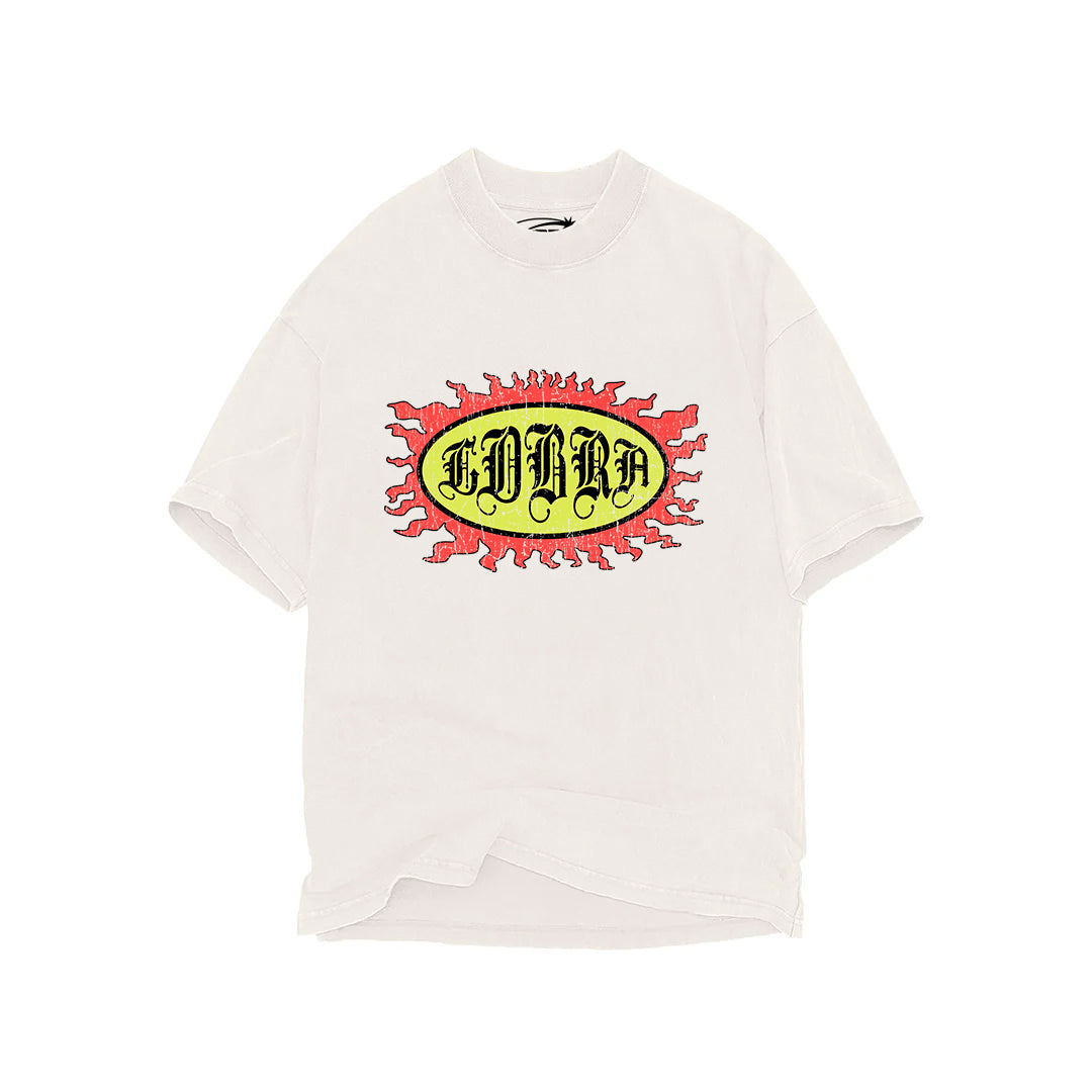 COBRA SUBLIME SUN OVERSIZED HEAVYWEIGHT 240 GSM 100% ALGODÓN HUESO