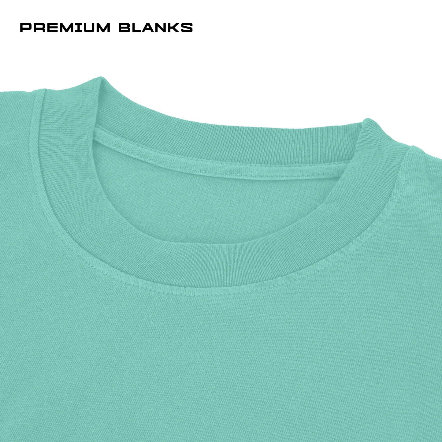 T-SHIRT MENTA OVERSIZED 240 GSM 100% ALGODÓN HEAVYWEIGHT COTTON