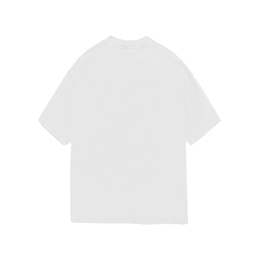 PRADA LOGO BOOTLEG COBRA OVERSIZED HEAVYWEIGHT 240 GSM 100% ALGODÓN BLANCO