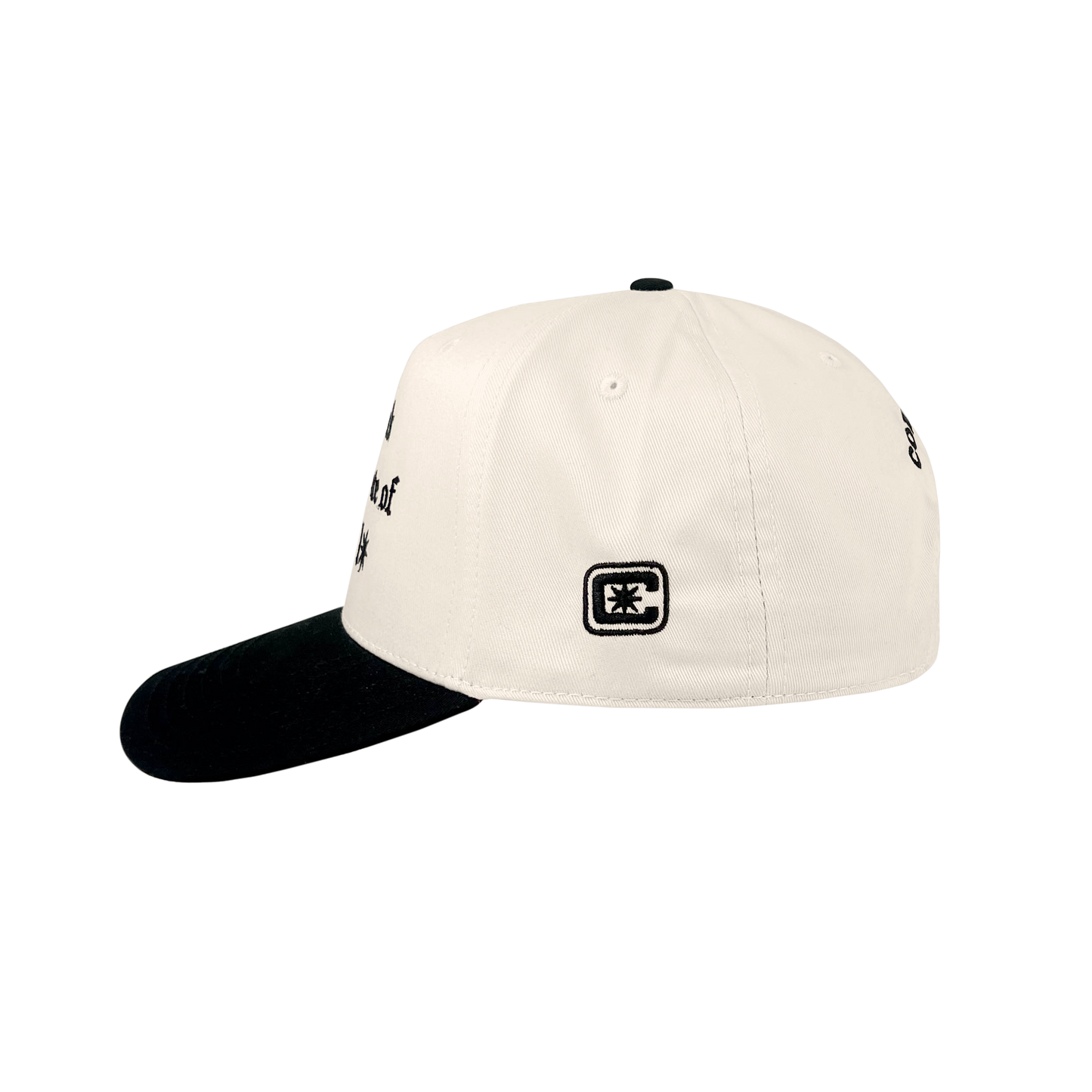 NY Empire State of COBRA Baseball Cap Negro / Hueso
