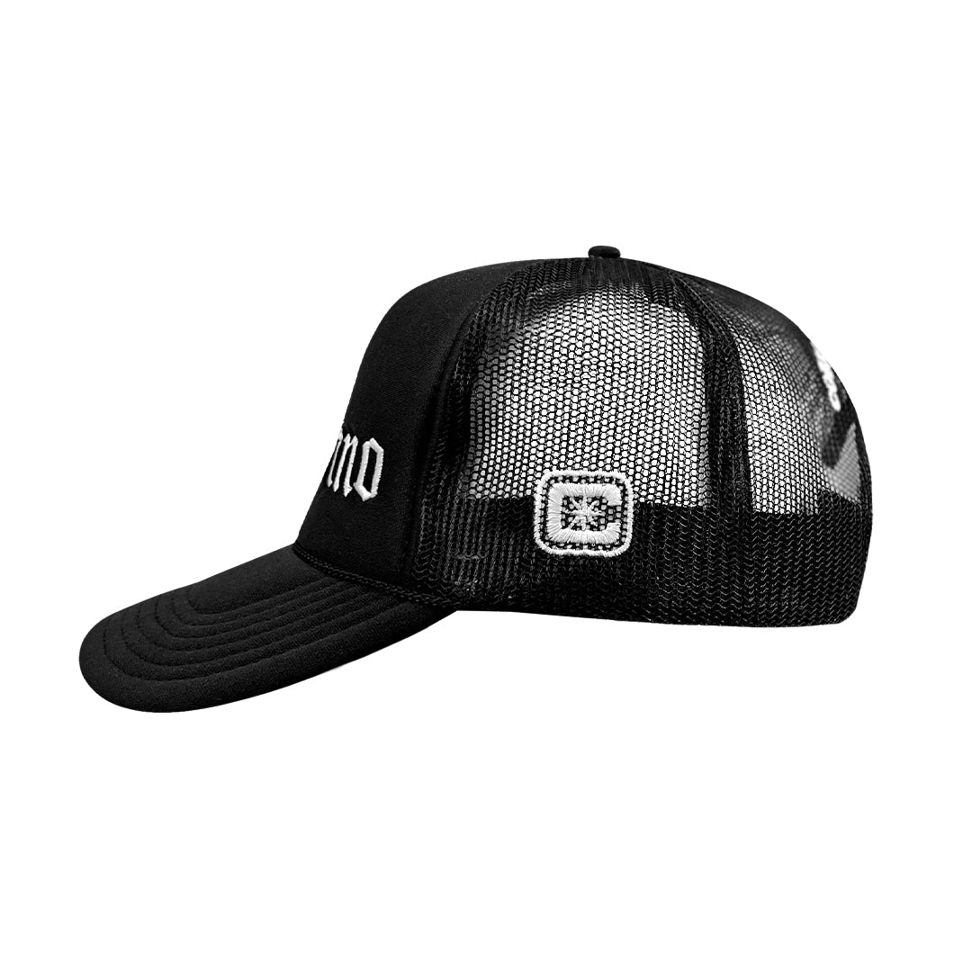 CHALINO "LA" Trucker Hat Negro