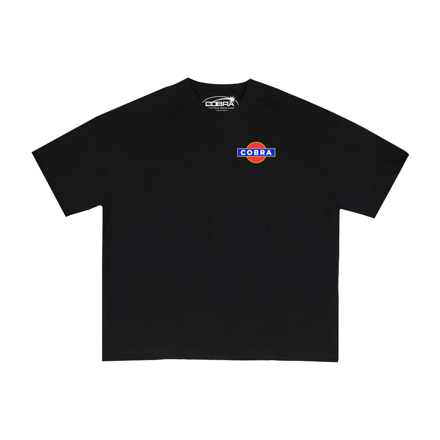 COBRA MARTINI BOOTLEG OVERSIZED HEAVYWEIGHT 240 GSM 100% ALGODÓN NEGRO