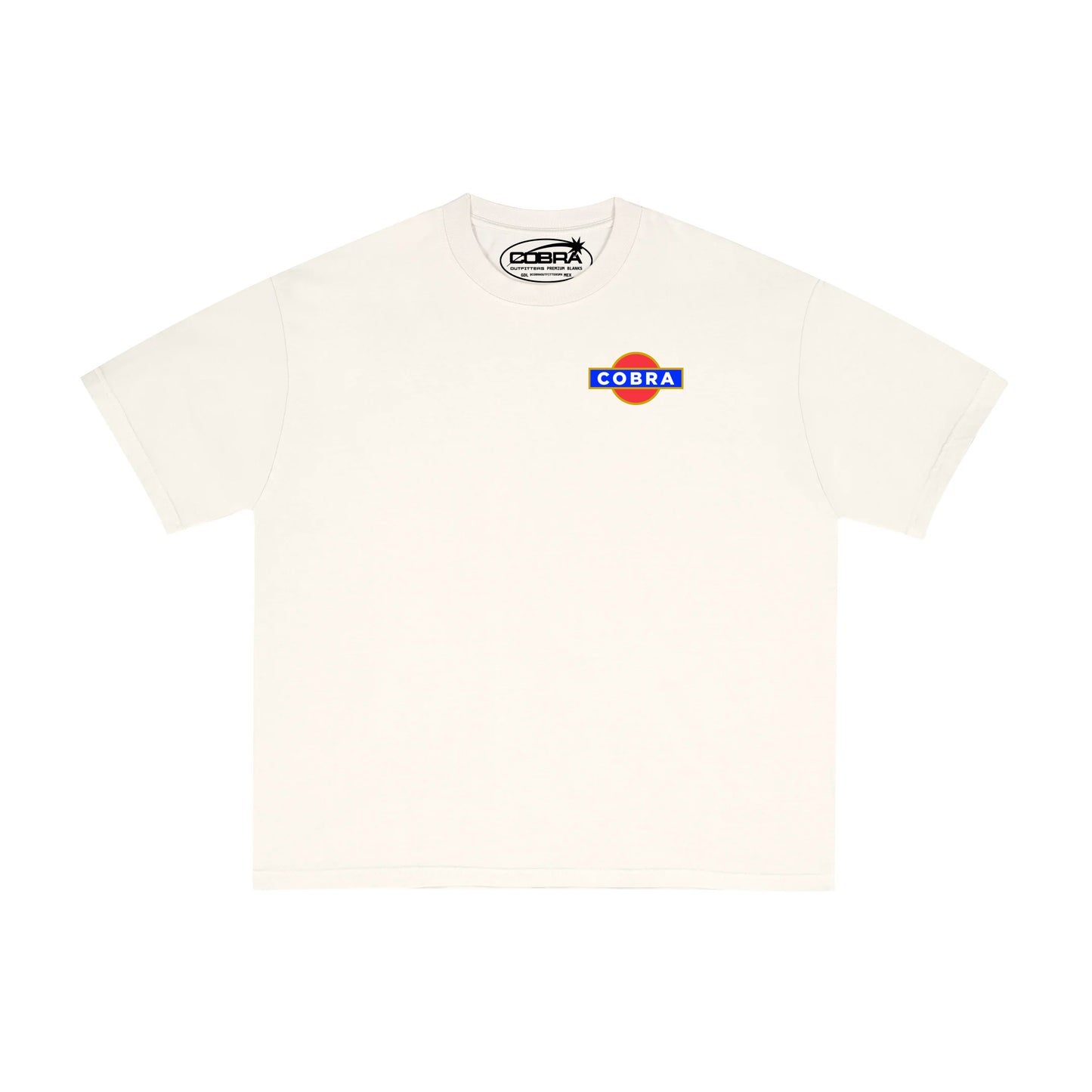 COBRA MARTINI BOOTLEG OVERSIZED HEAVYWEIGHT 240 GSM 100% ALGODÓN HUESO