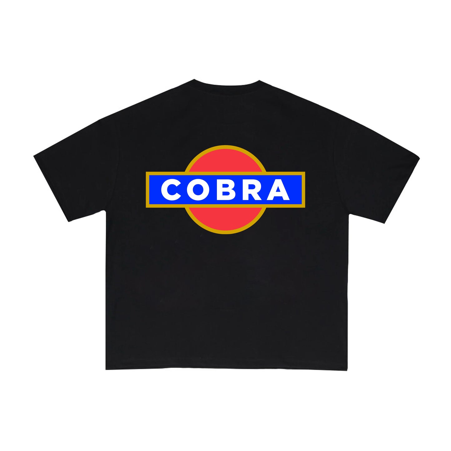 COBRA MARTINI BOOTLEG OVERSIZED HEAVYWEIGHT 240 GSM 100% ALGODÓN NEGRO