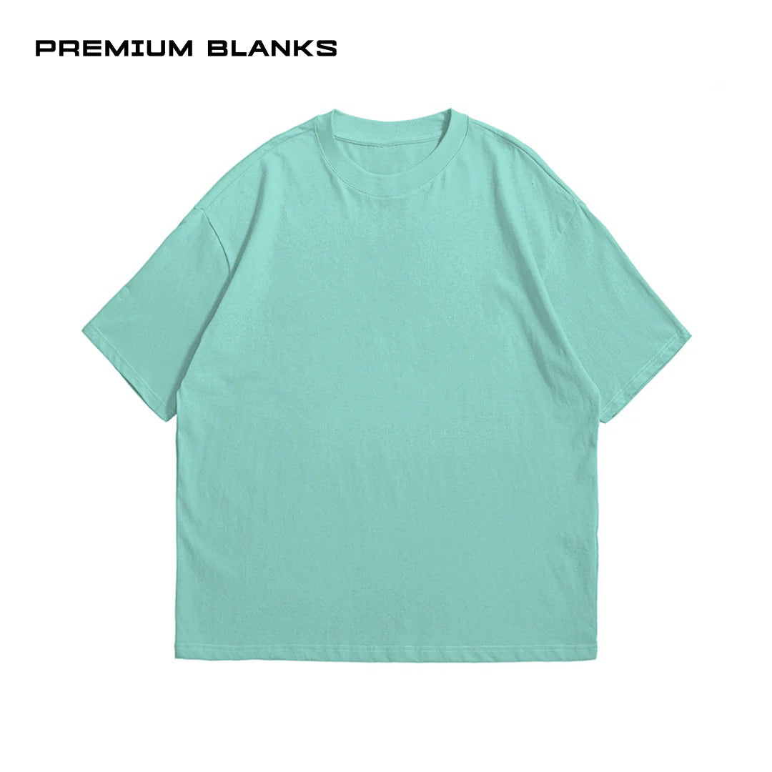T-SHIRT MENTA OVERSIZED 240 GSM 100% ALGODÓN HEAVYWEIGHT COTTON