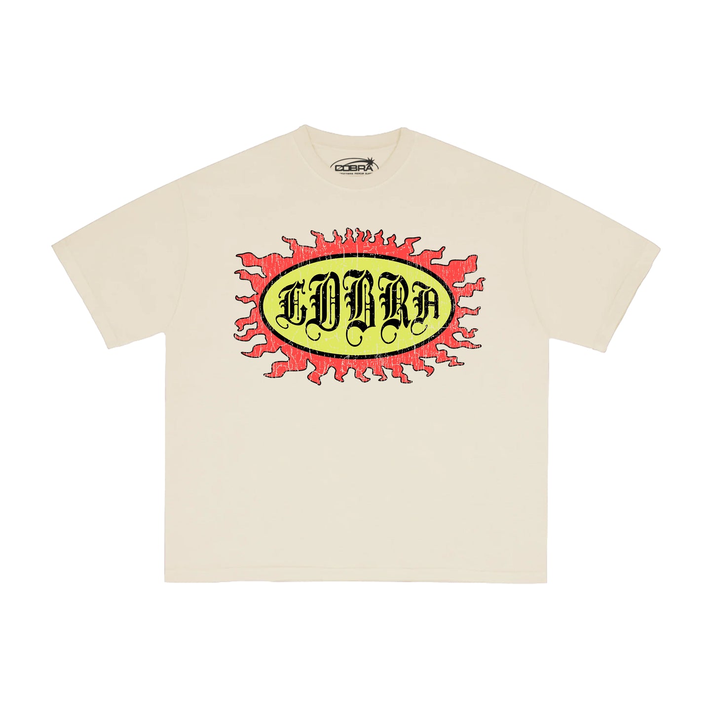 COBRA SUBLIME SUN OVERSIZED HEAVYWEIGHT 240 GSM 100% ALGODÓN HUESO