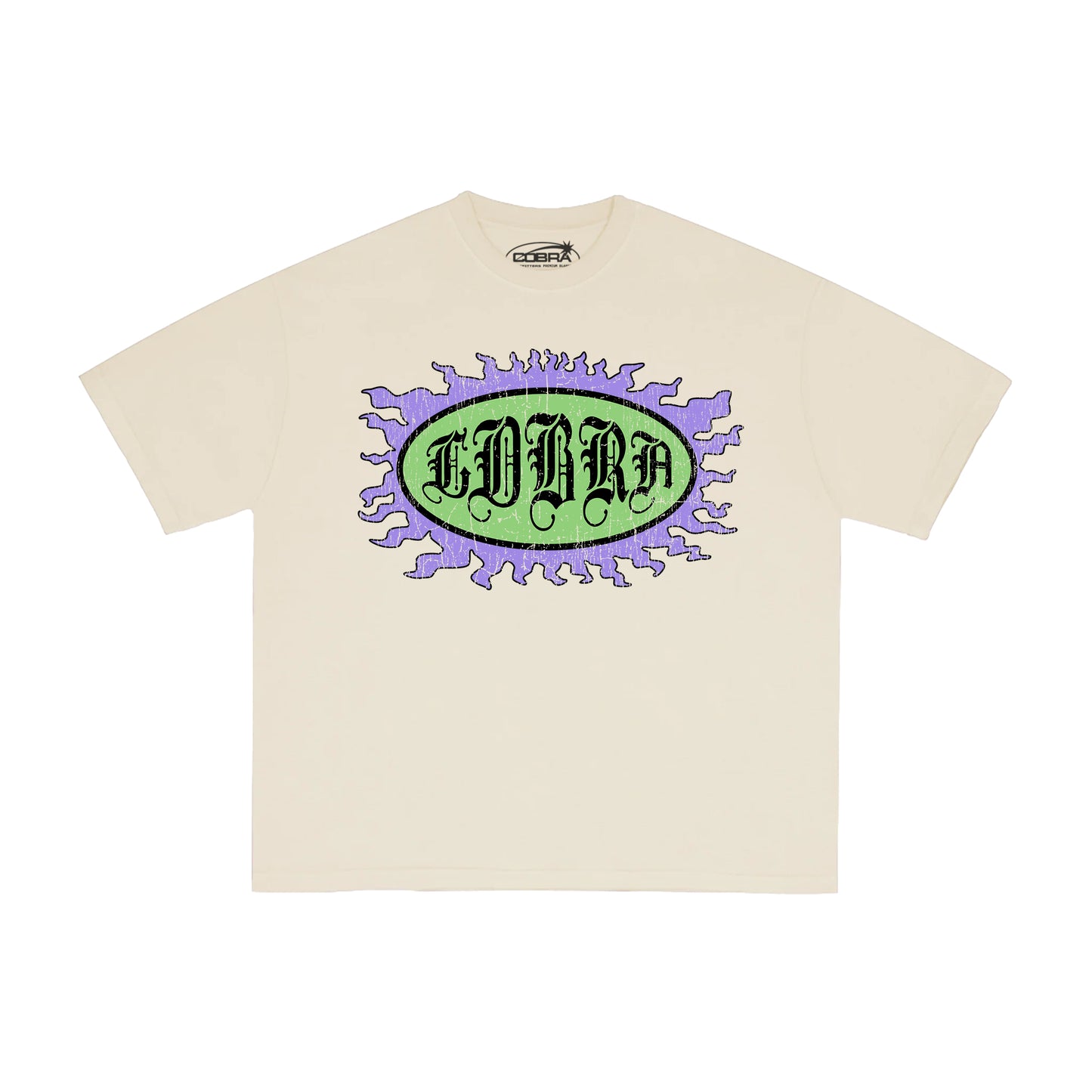 COBRA SUBLIME SUN OVERSIZED HEAVYWEIGHT 240 GSM 100% ALGODÓN HUESO