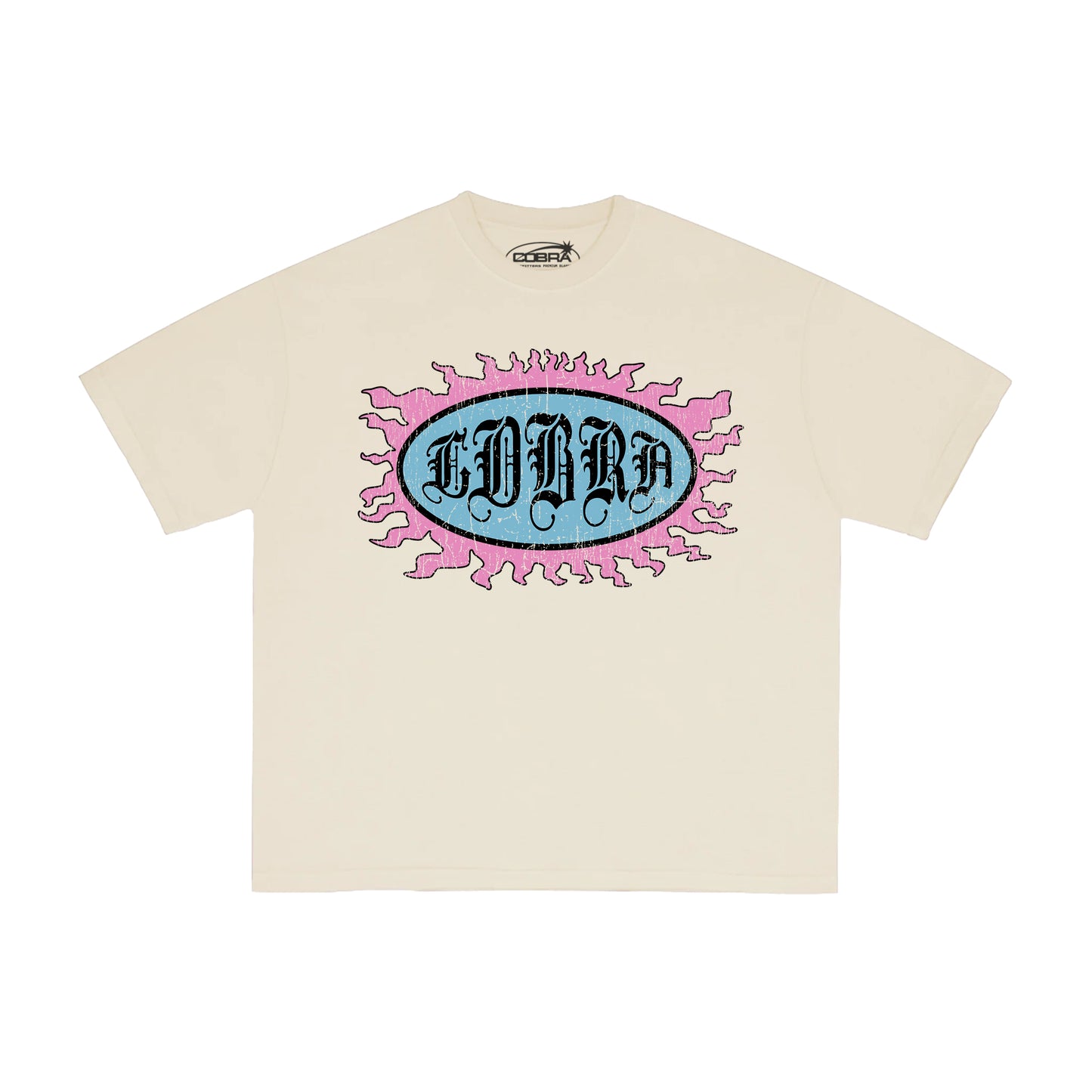 COBRA SUBLIME SUN OVERSIZED HEAVYWEIGHT 240 GSM 100% ALGODÓN HUESO