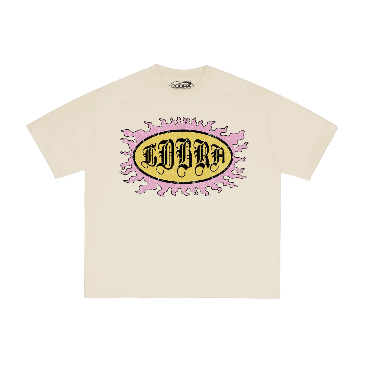 COBRA SUBLIME SUN OVERSIZED HEAVYWEIGHT 240 GSM 100% ALGODÓN HUESO