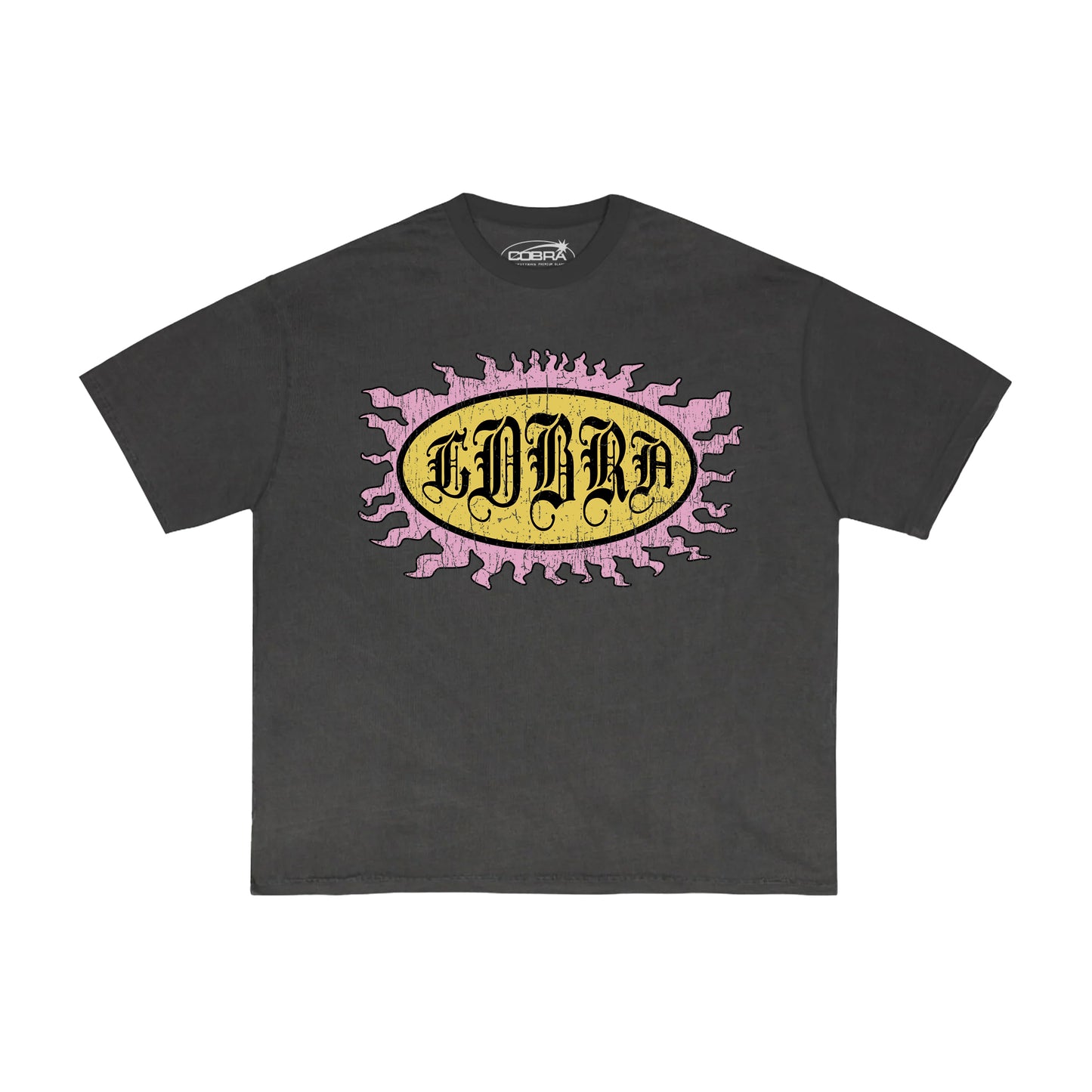 COBRA SUBLIME SUN OVERSIZED HEAVYWEIGHT 240 GSM 100% ALGODÓN NEGRO PIGMENT DYE