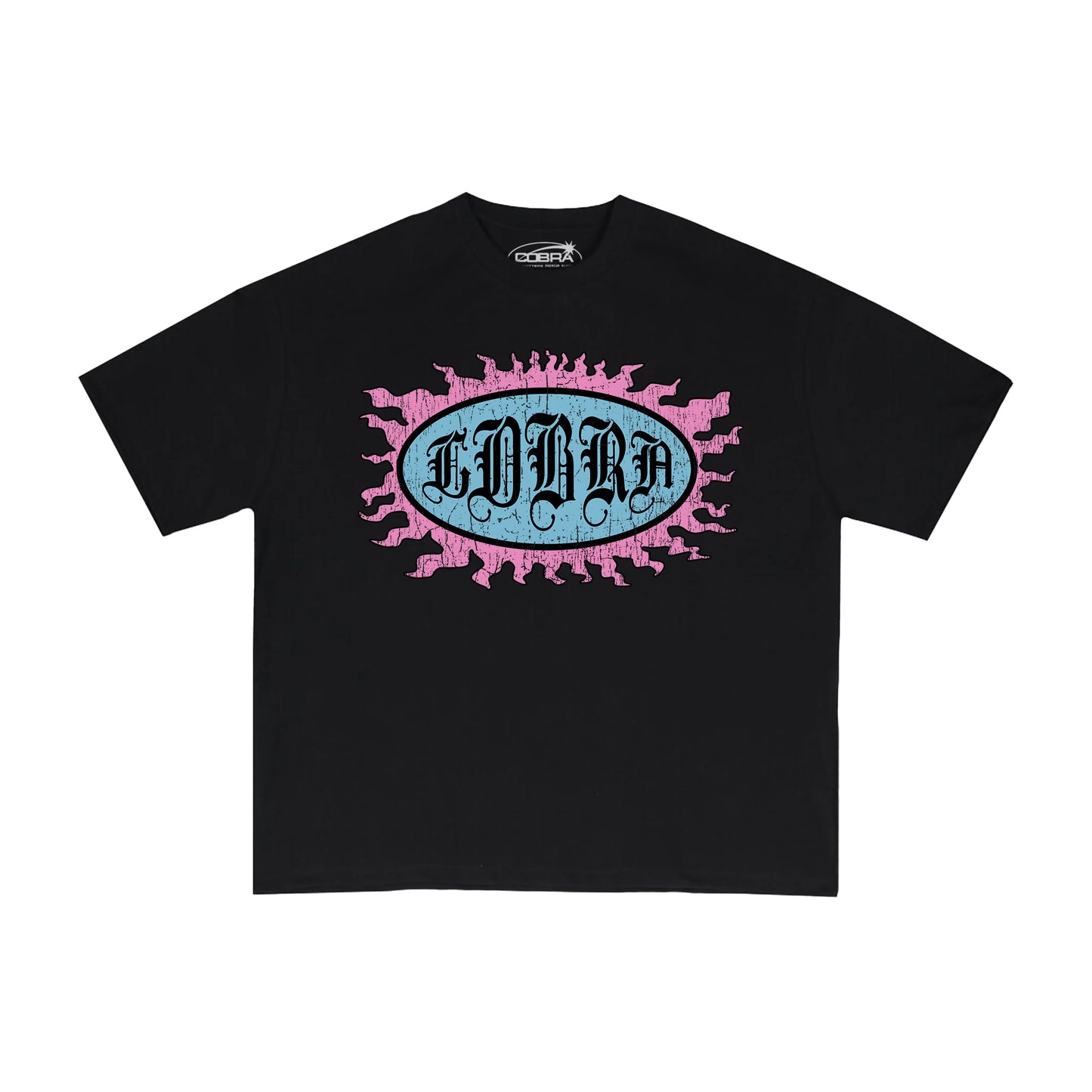 COBRA SUBLIME SUN OVERSIZED HEAVYWEIGHT 240 GSM 100% ALGODÓN NEGRO