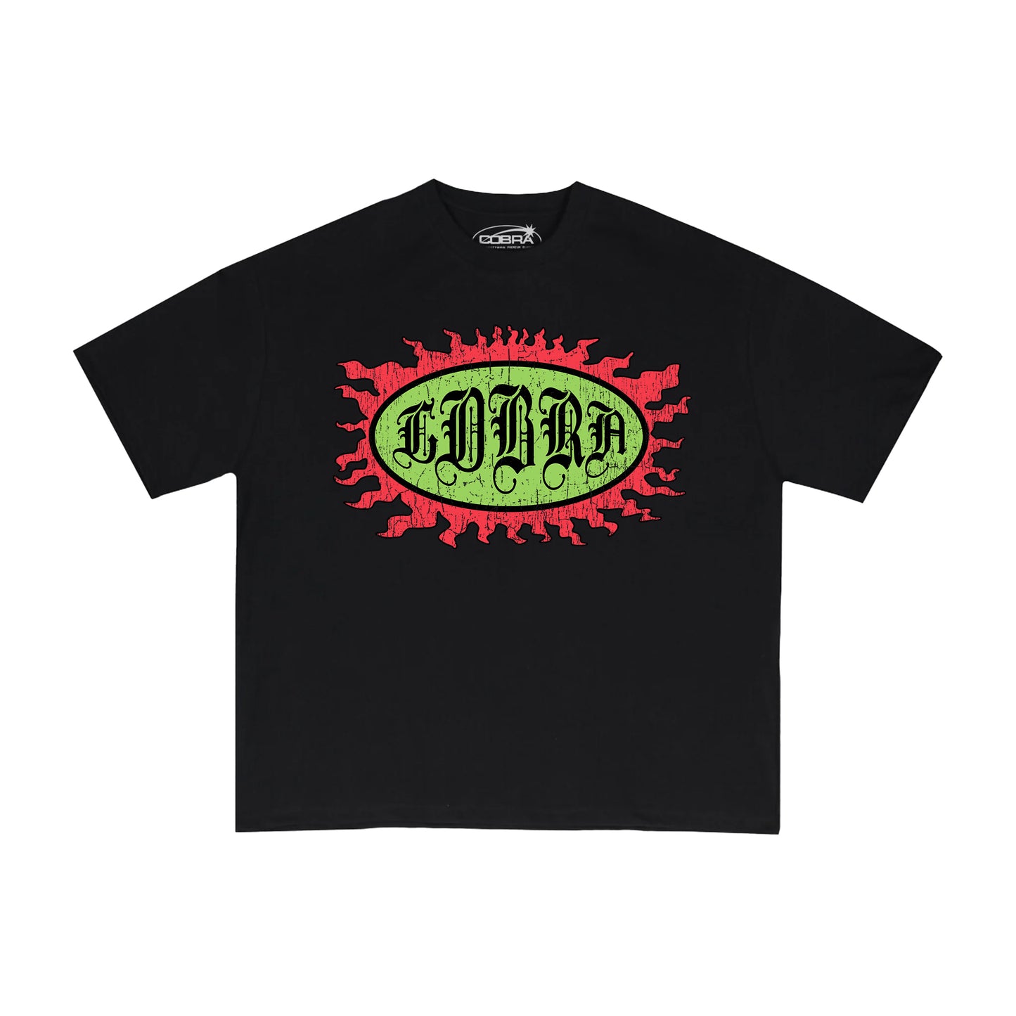 COBRA SUBLIME SUN OVERSIZED HEAVYWEIGHT 240 GSM 100% ALGODÓN NEGRO