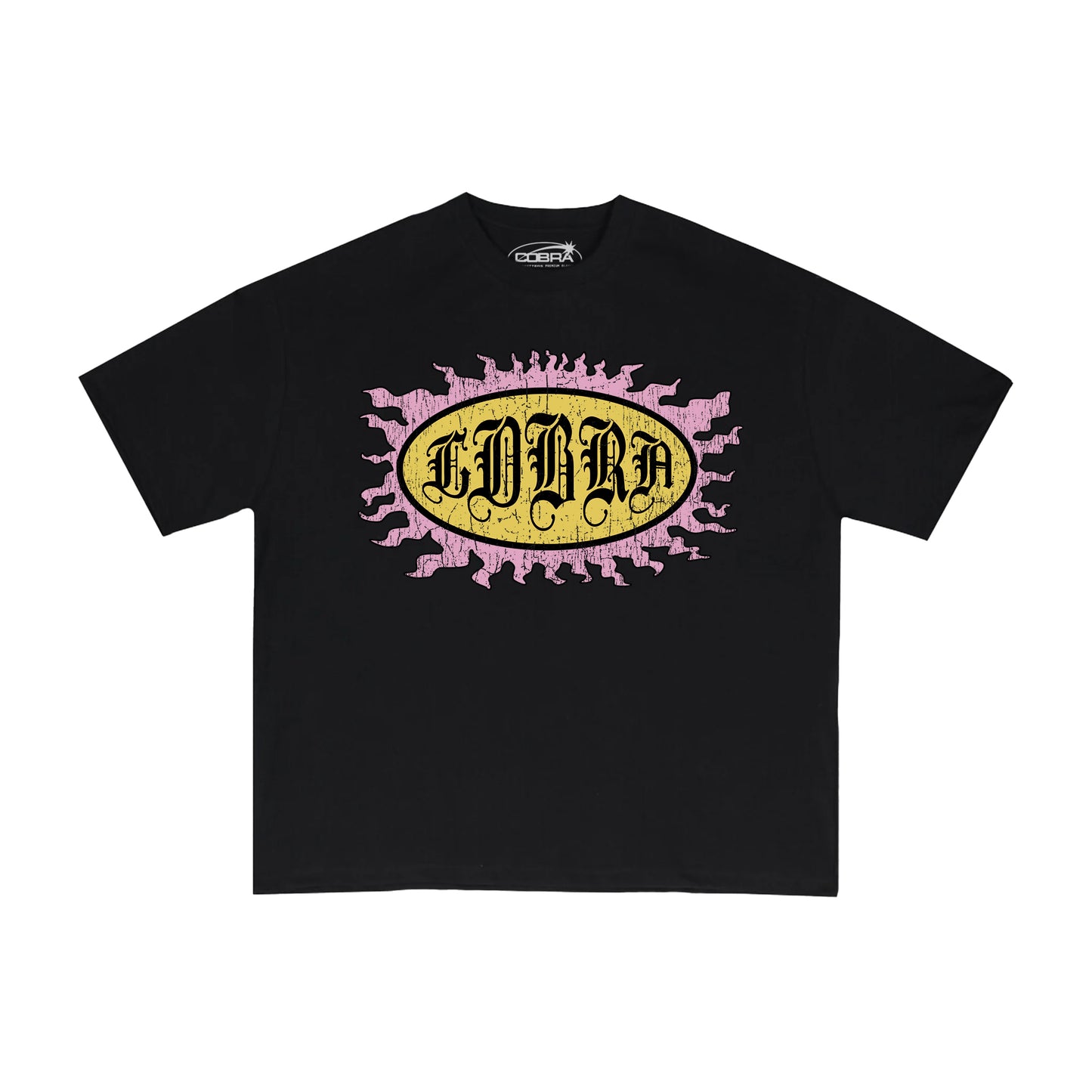COBRA SUBLIME SUN OVERSIZED HEAVYWEIGHT 240 GSM 100% ALGODÓN NEGRO