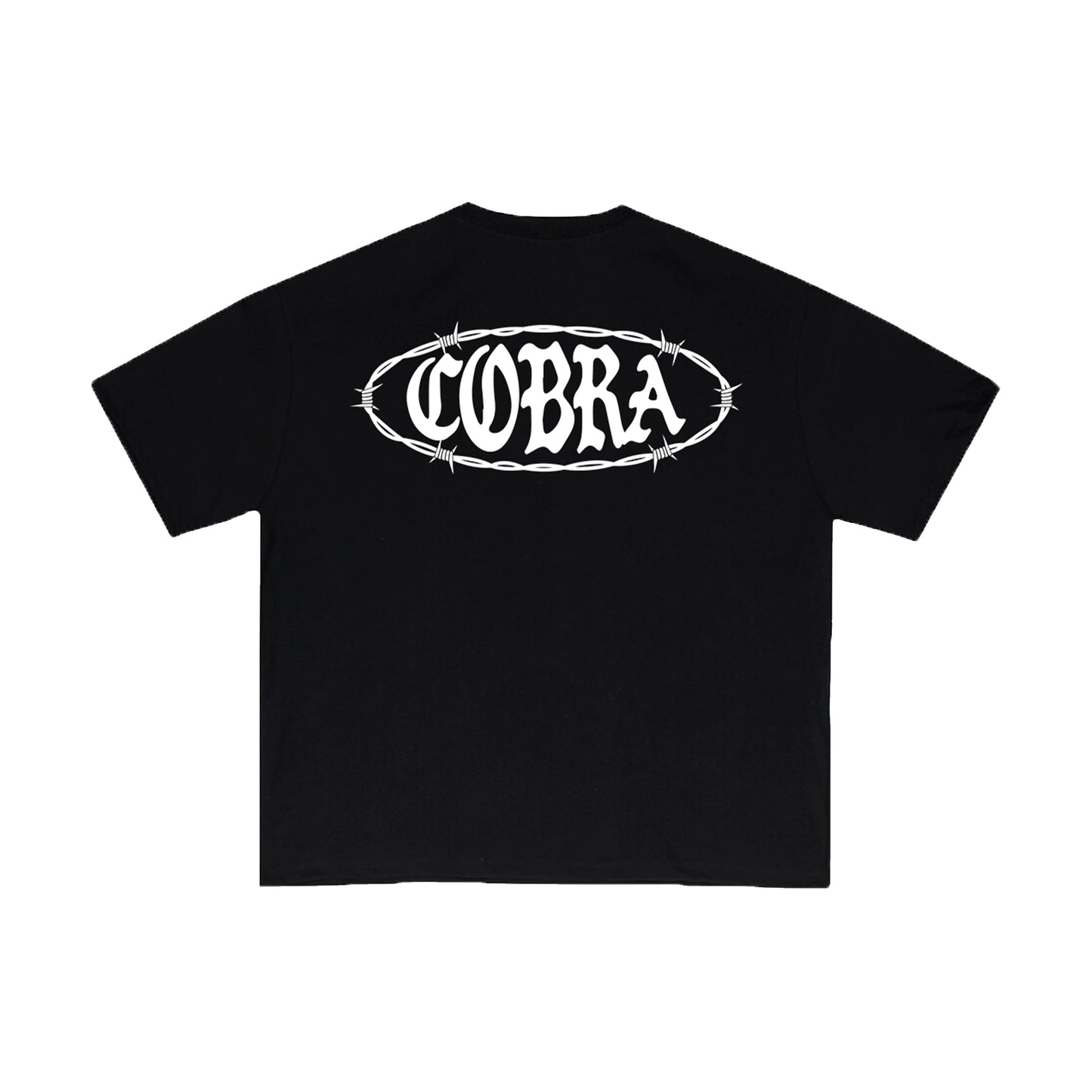 COBRA PÚAS OVERSIZED HEAVYWEIGHT 240 GSM 100% ALGODÓN / NEGRO