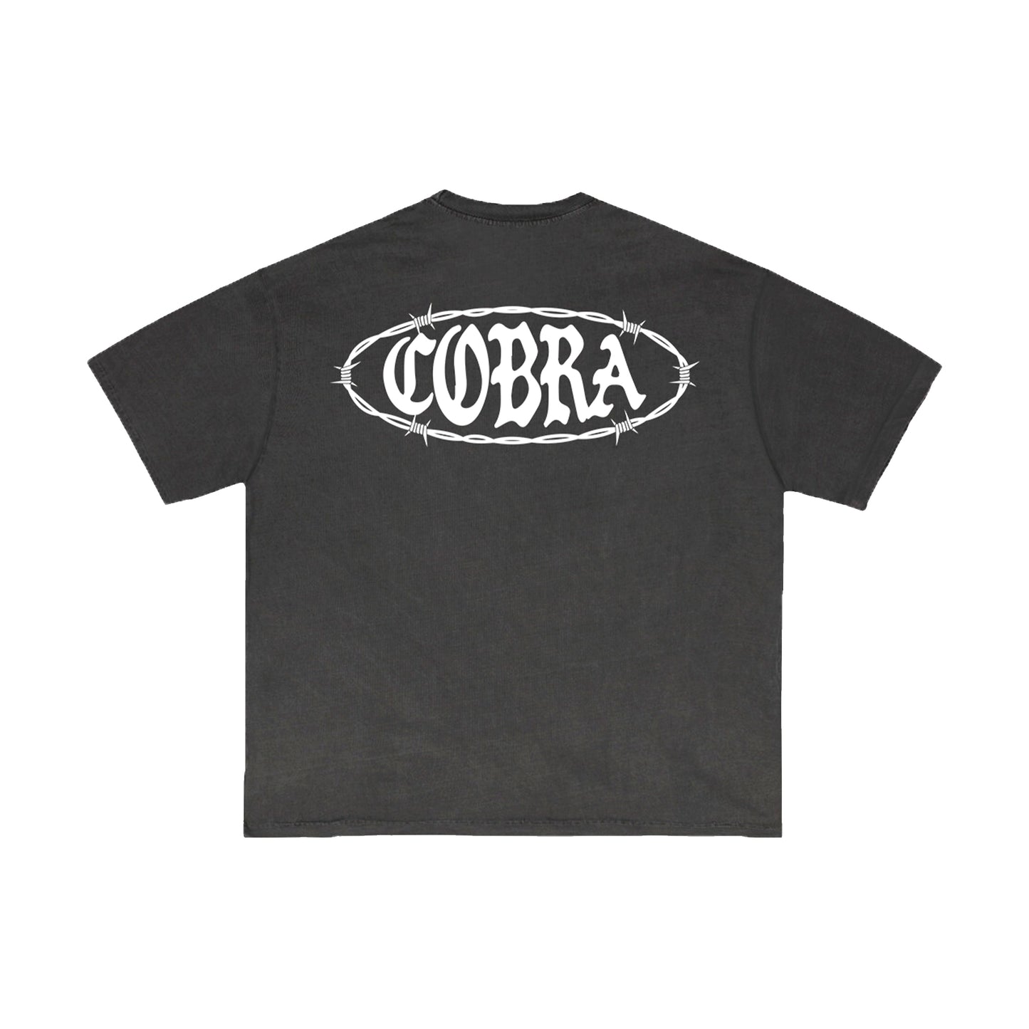 COBRA PÚAS OVERSIZED HEAVYWEIGHT 270 GSM 100% ALGODÓN / NEGRO PIGMENT