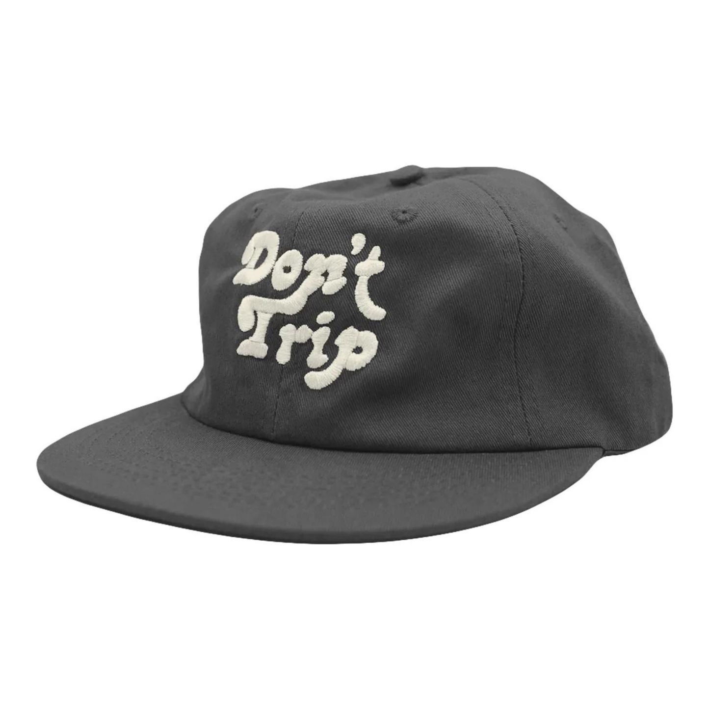 DON'T TRIP UNSTRUCTURED STRAPBACK CHARCOAL