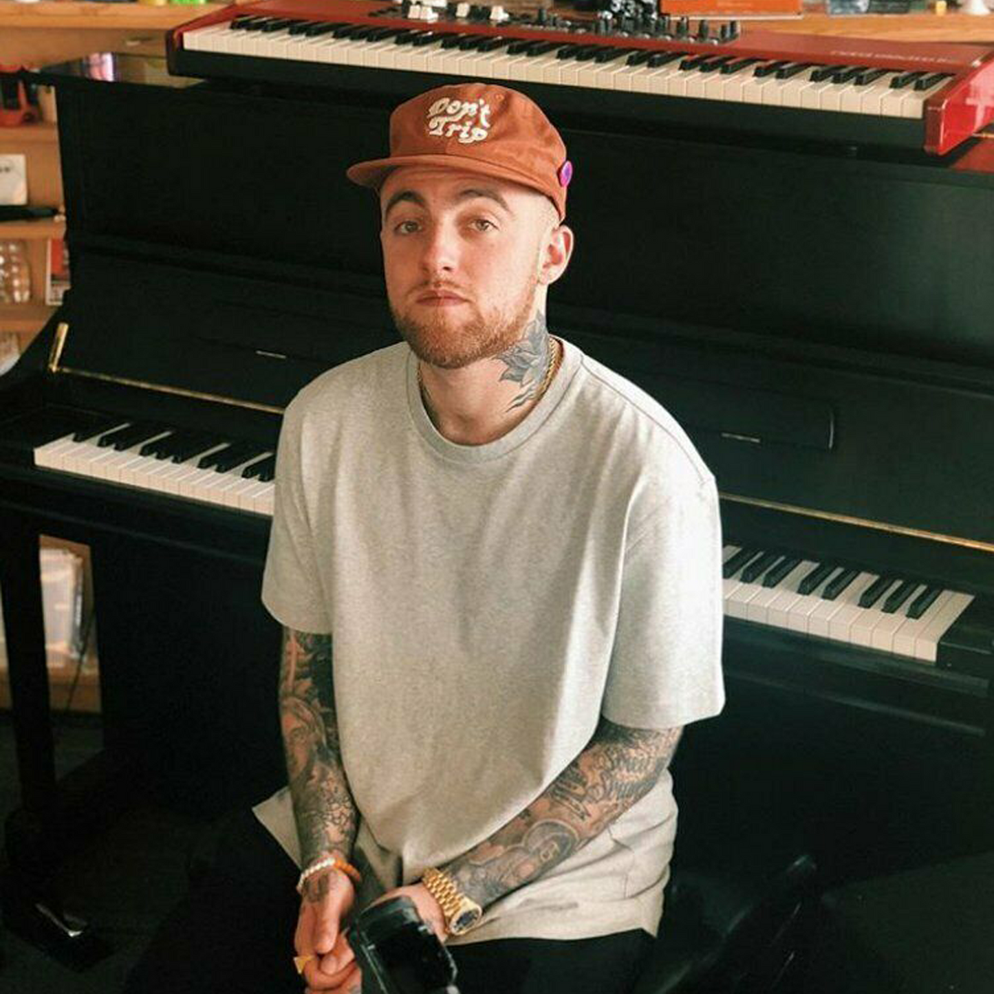 DON'T TRIP MAC MILLER PANA NARANJA LADRILLO