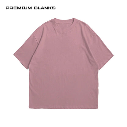 T-SHIRT DUSTY ROSE OVERSIZED 240 GSM 100% ALGODÓN HEAVYWEIGHT COTTON