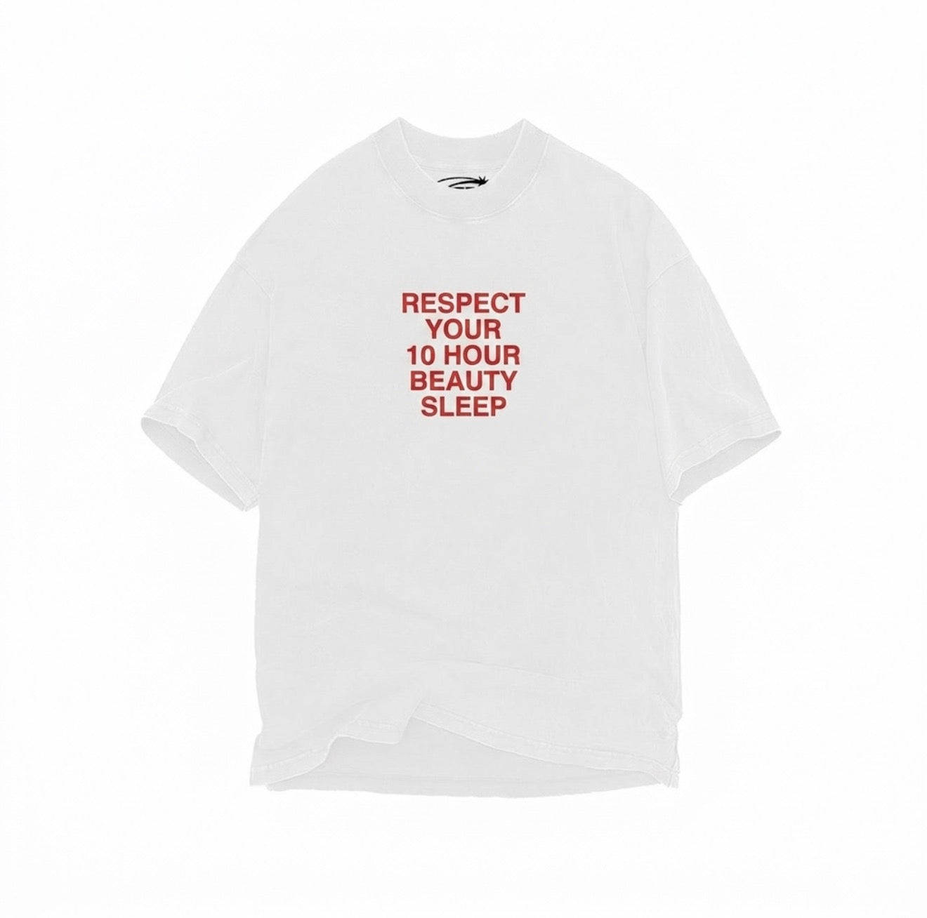 RESPECT YOUR MOTHER HARRY STYLES BOOTLEG OVERSIZED HEAVYWEIGHT 240 GSM 100% ALGODÓN BLANCO
