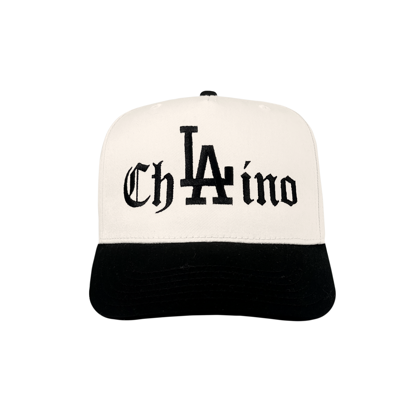 CHALINO "LA" Baseball Cap Hueso / Negro