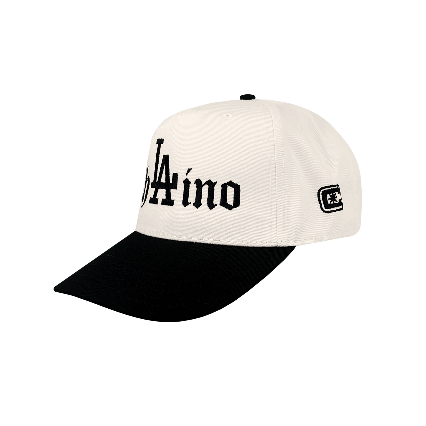 CHALINO "LA" Baseball Cap Hueso / Negro