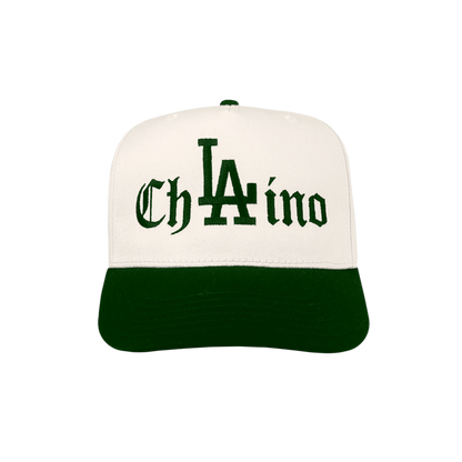 CHALINO "LA" Baseball Cap Hueso / Verde