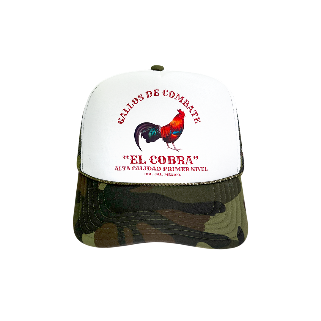 Gallos "El Cobra" Trucker Hat Cammo