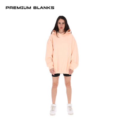 HOODIE PEACH OVERSIZED 400 GSM 100% ALGODÓN HEAVYWEIGHT COTTON