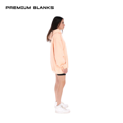 HOODIE PEACH OVERSIZED 400 GSM 100% ALGODÓN HEAVYWEIGHT COTTON