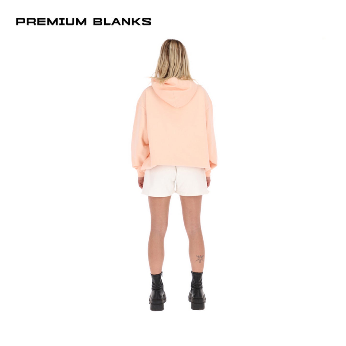 HOODIE PEACH OVERSIZED 400 GSM 100% ALGODÓN HEAVYWEIGHT COTTON