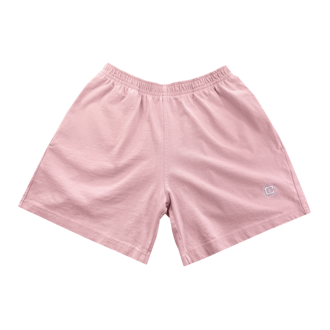 SHORT 100% ALGODÓN 320 GSM ROSA