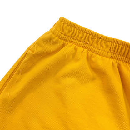 SHORT 100% ALGODÓN 320 GSM AMARILLO MUSTARD