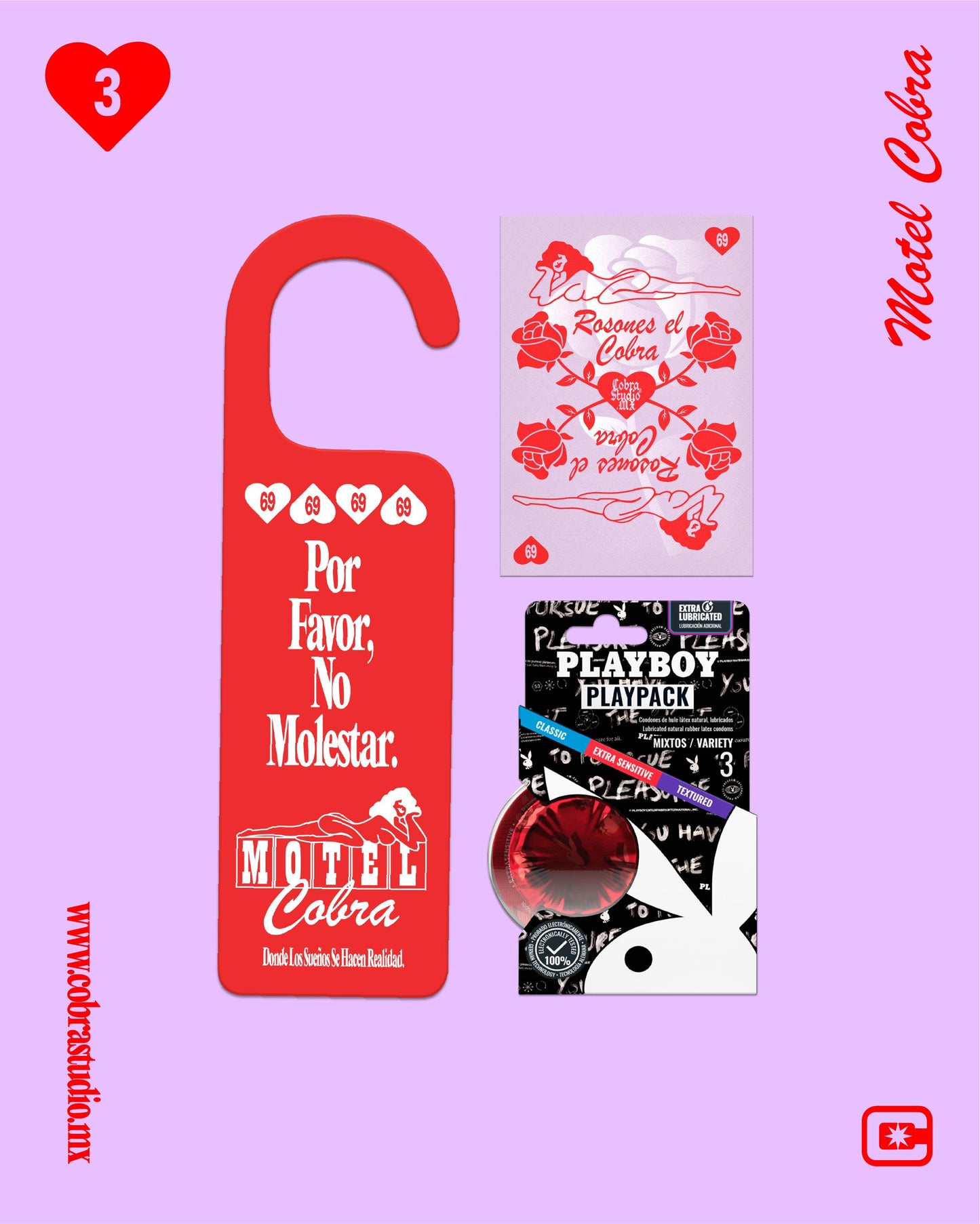 MOTEL COBRA OVERSIZED HEAVYWEIGHT 240 GSM 100% ALGODÓN HUESO