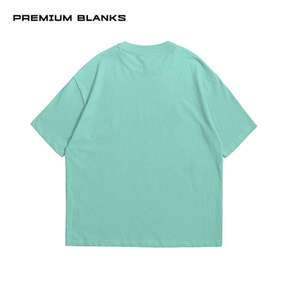 T-SHIRT MENTA OVERSIZED 240 GSM 100% ALGODÓN HEAVYWEIGHT COTTON