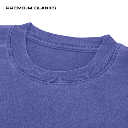 T-SHIRT MORADO PIGMENT OVERSIZED 240 GSM 100% ALGODÓN HEAVYWEIGHT COTTON