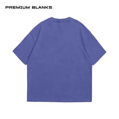 T-SHIRT MORADO PIGMENT OVERSIZED 240 GSM 100% ALGODÓN HEAVYWEIGHT COTTON