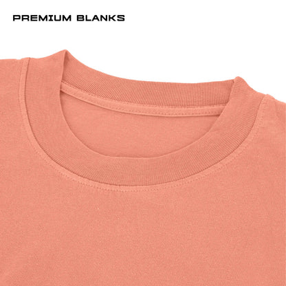 T-SHIRT SALMON OVERSIZED 240 GSM 100% ALGODÓN HEAVYWEIGHT COTTON