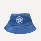 BEACH BABE Bucket Hat Pana Azul