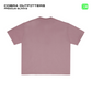 T-SHIRT DUSTY ROSE OVERSIZED 240 GSM 100% ALGODÓN HEAVYWEIGHT COTTON