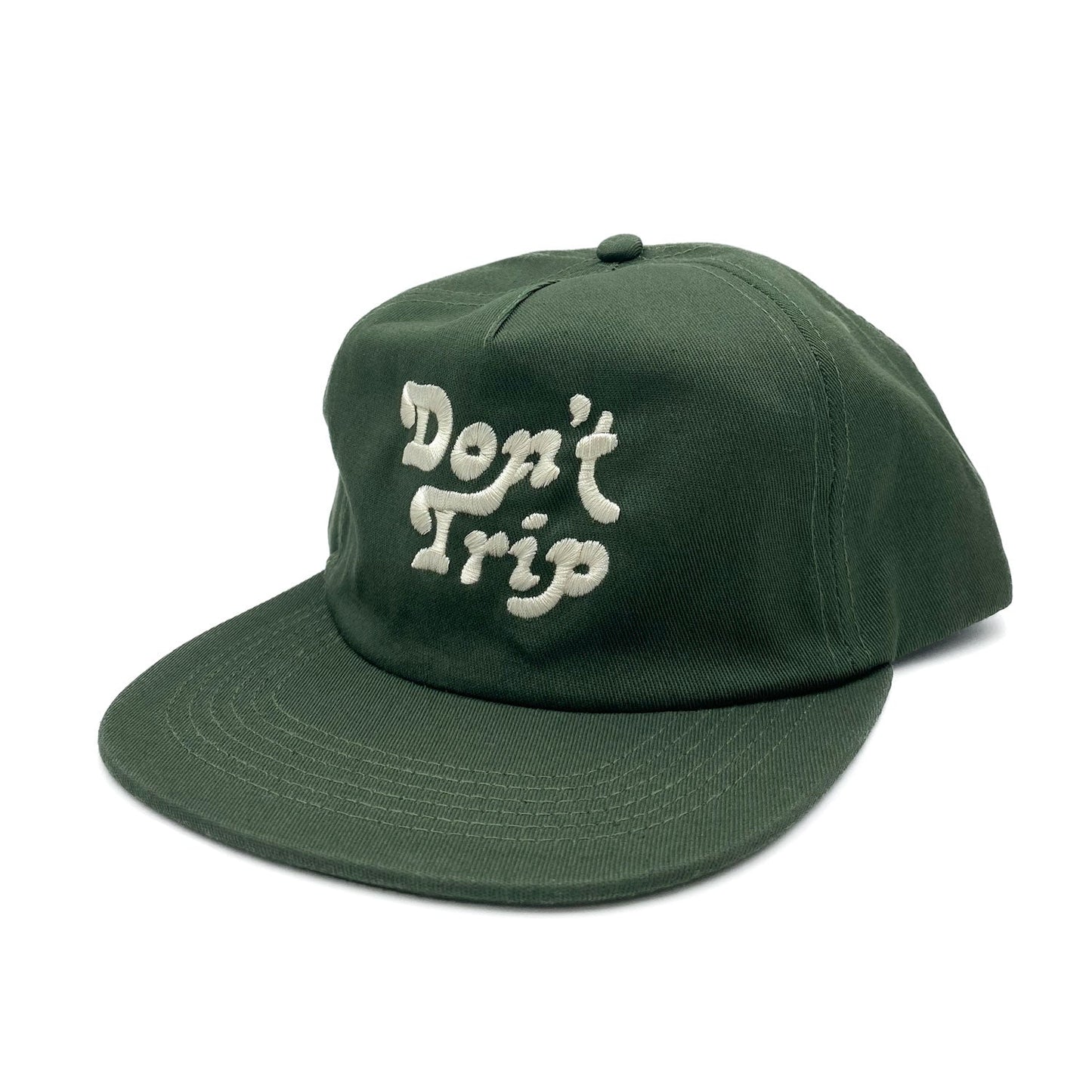 DON'T TRIP SNAPBACK HAT OLIVE